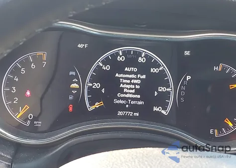 2014 Jeep Grand Cherokee Limited z USA, uszkodzony, nr VIN 1C4RJFBG9EC235925